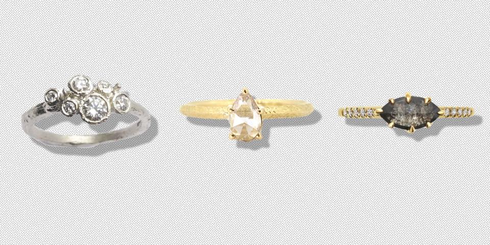 Affordable, Chic And Unique Engagement Ring Designs That Are Anything But Basic