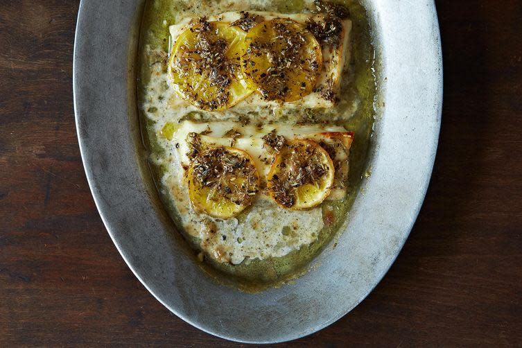 Grilled Lemon Halloumi on Food52