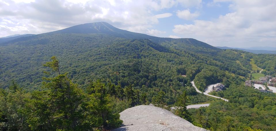 Maine Junction in Green Mountain National Forest, where the North Country National Scenic Trail begins and ends in Vermont.