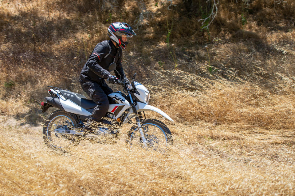 Seiji Ishii on a 2023 Honda XR150L