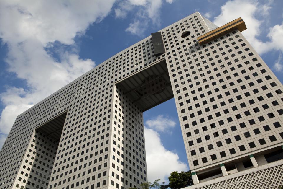 Located in Bangkok, the Elephant Building was completed in 1997 by architect Sumet Jumsai. While playful in design, the structure does little to push the integrity of Thai architecture.