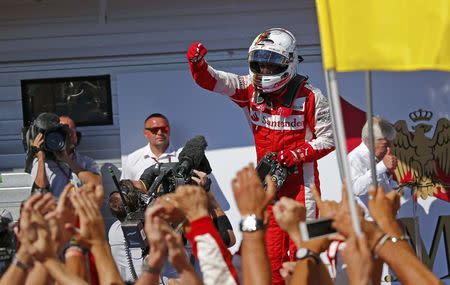 Sebastian Vettel won the Italian Grand Prix at Monza to jubilant scenes by local fans.