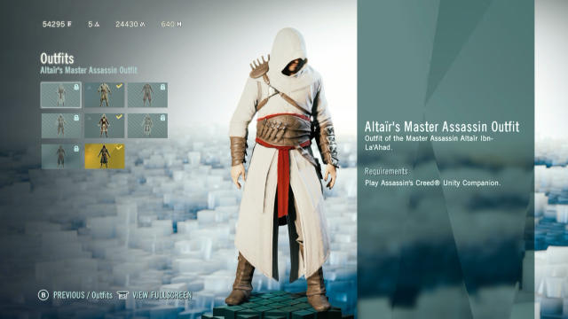 Assassin's Creed Origins: How To Unlock All Outfits