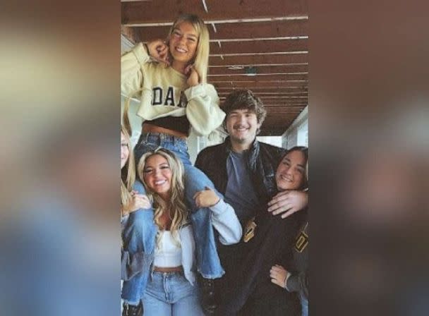PHOTO: A photo posted by Kaylee Goncalves only a few days ago shows University of Idaho students Ethan Chapin, Xana Kernodle, Madison Mogen and Goncalves. The four were found dead at an off-campus house on Nov. 13, 2022. (Kaylee Goncalves/Instagram)