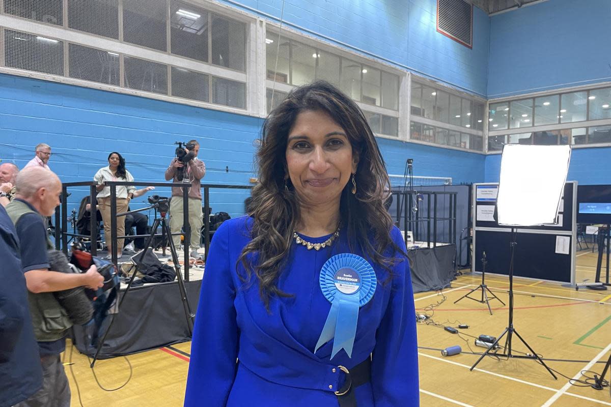 Conservative MP for Fareham and Waterlooville, Suella Braverman <i>(Image: NQ)</i>