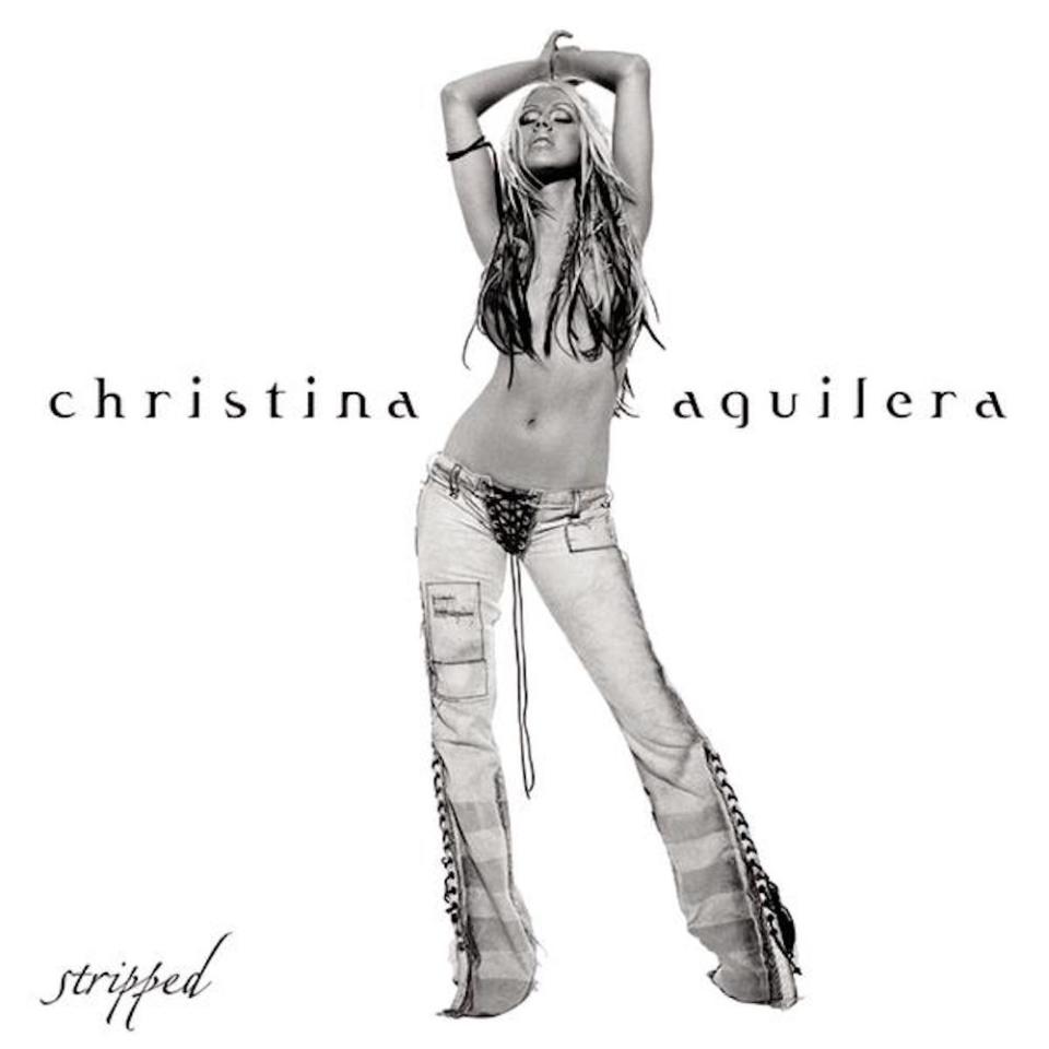 christina aguilera stripped album artwork
