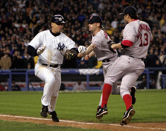 2004 Boston Red Sox-New York Yankees brawl to remember, starring