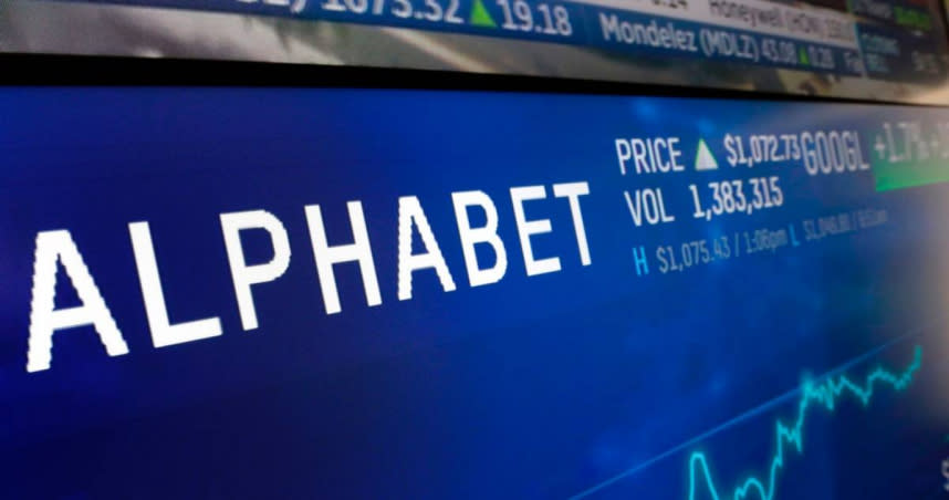 Alphabe市值破2兆美元。（圖／達志／美聯社）