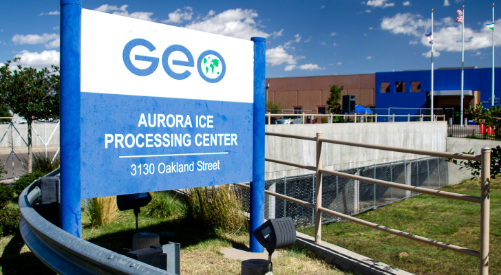 Operated by the for-profit prison company The GEO Group. GEO stock.