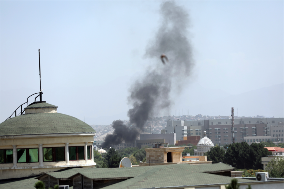 塔利班已攻陷阿富汗首都喀布爾。   圖：達志影像/美聯社