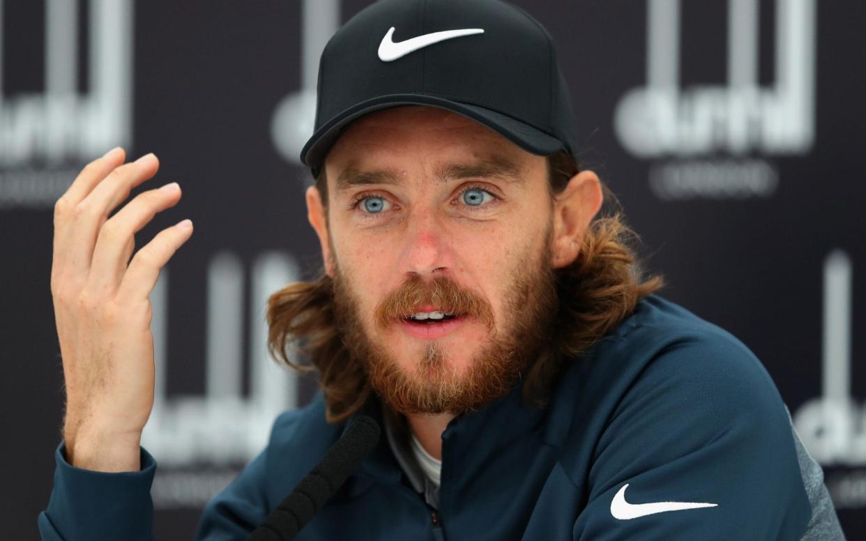 Tommy Fleetwood's partner gave birth to their son last Friday - Getty Images Europe