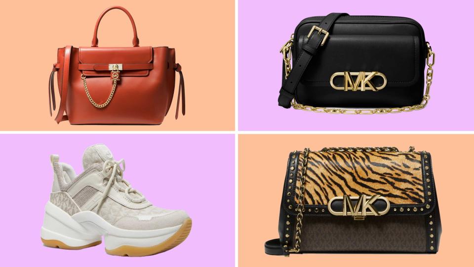 You can save 25% on new Michael Kors purses, crossbody bags and sneakers for fall right now.