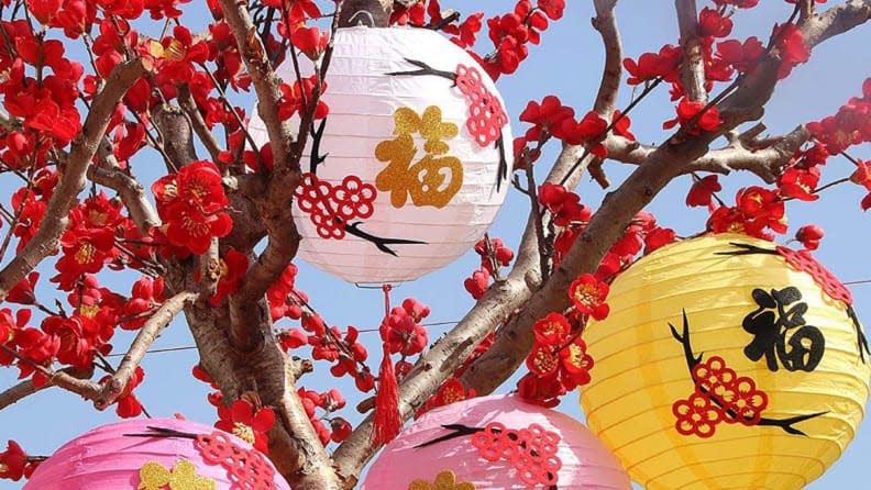 The Chinese New Year typically culminates with a Spring Lantern Festival.