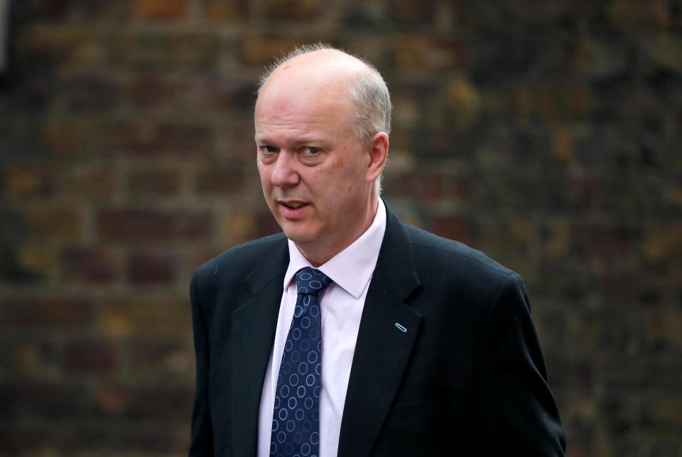 <p>Chris Grayling has warned that joining a Customs Union would mean ceding power to countries like Lithuania. A Theresa May loyalist, he has said a no-deal would be the EU’s fault. (Reuters) </p>