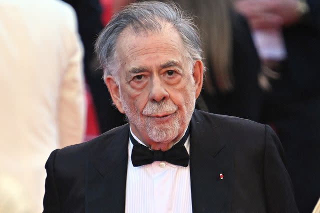 <p>Kristy Sparow/Getty</p> Francis Ford Coppola at the 2024 Cannes Film Festival premiere of 'Megalopolis'