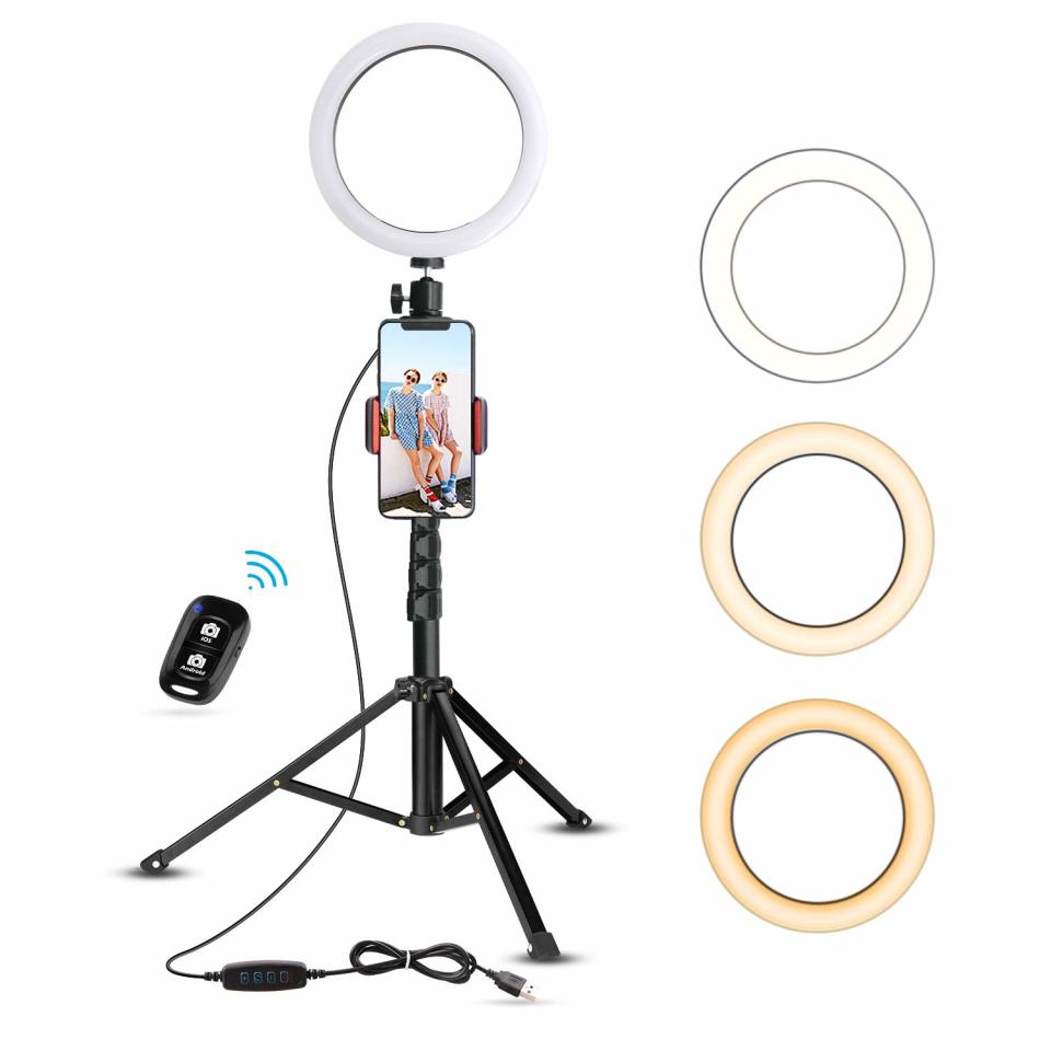 UBeesize 8″ Selfie Ring Light, Best Ring Lights