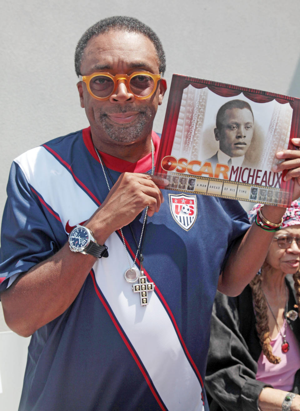 NEW YORK - JUNE 24:  Director Spike Lee attends the Oscar Micheaux stamp dedication ceremony at Steiner Studios on June 24, 2010 in Brooklyn, New York City.  (Photo by Astrid Stawiarz/Getty Images)