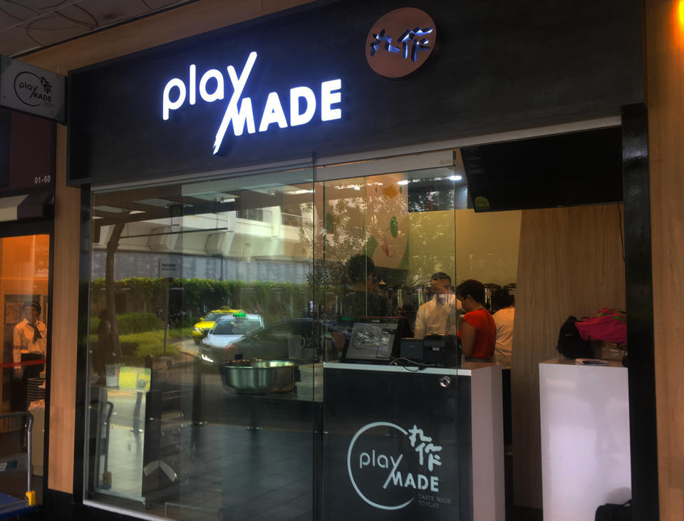 The PlayMade store is located at #01-59 Tampines 1, right outside the taxi stand. (Photo: Gabriel Choo / Yahoo Lifestyle Singapore)