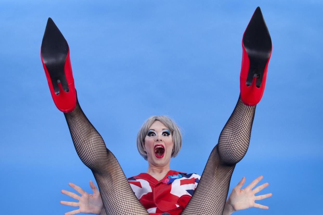 Legs Akimbo: Fagulous channels the PM in his drag show at the Glory