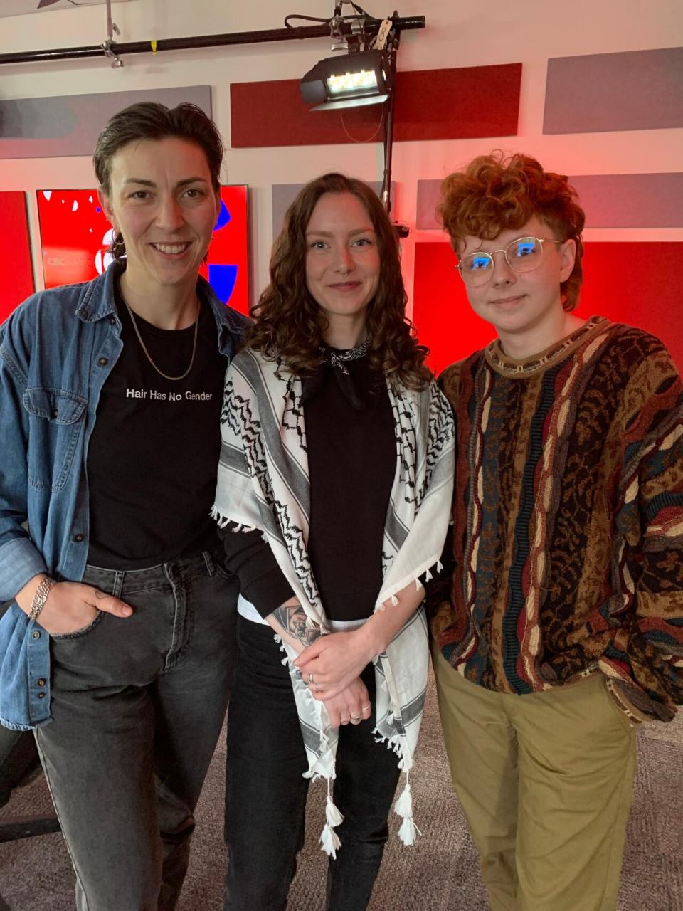 From left: Ali Pike, Tania Heath and Emyn Hayden are part of Project Power Back, a community photography project that aims to help people who are who are queer, trans, or have an otherwise underrepresented body or identity have themselves represented in photography.