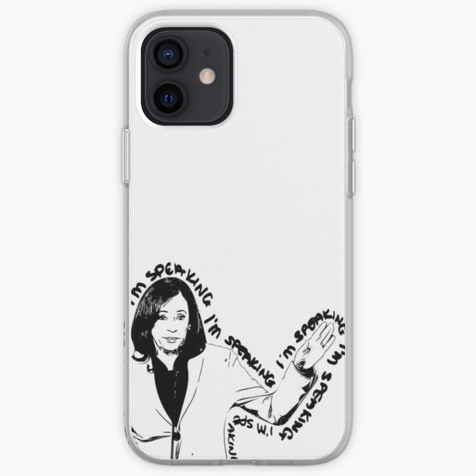 Kamala Harris I’m Speaking Pop Art iPhone Case & Cover - Redbubble, $28