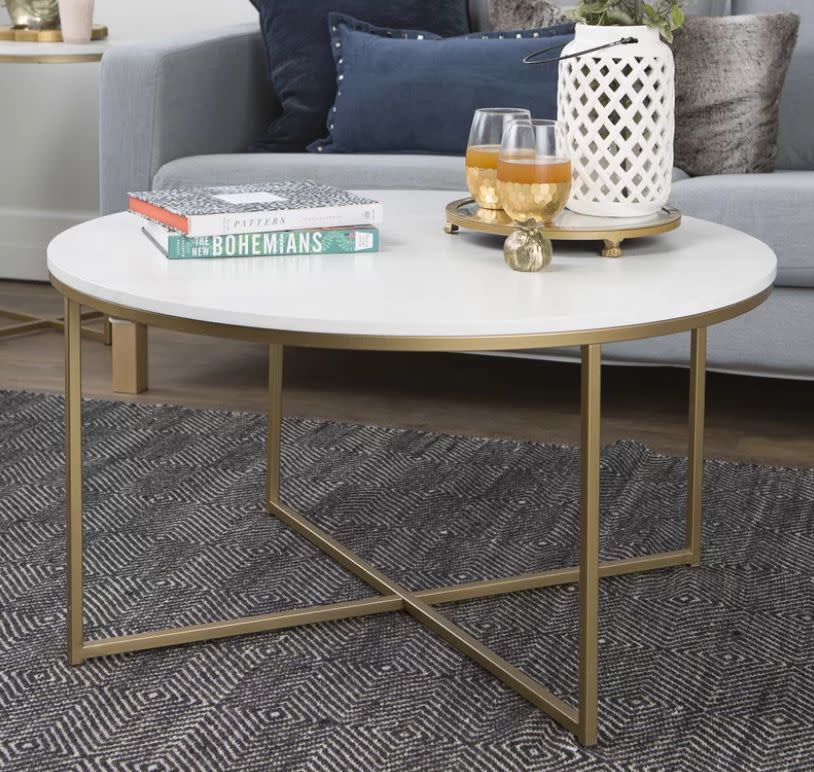 Normally $270, on sale for $120.<br />Get it <a href="https://www.wayfair.com/furniture/pdp/mistana-wasser-coffee-table-mtna5083.html?piid=31381144&amp;ds=138736" target="_blank" rel="noopener noreferrer">here</a>.&nbsp;