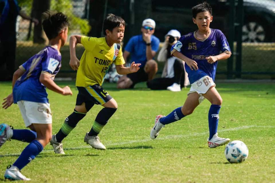 高雄地主球隊pwfc blue藍表現在水準內首闖全國決賽。官方提供