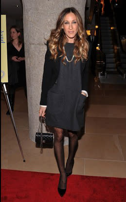 1. Sarah Jessica Parker's Blazer & Stockings