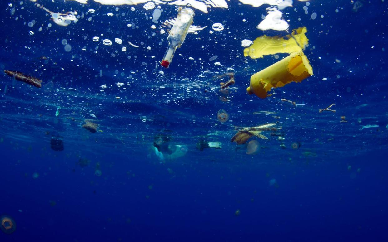 By 2050 the amount of plastic in the ocean is expected to weigh more than fish  - WARNING: Use of this copyright image is subject to the terms of use of BBC Pictures' Digital Picture