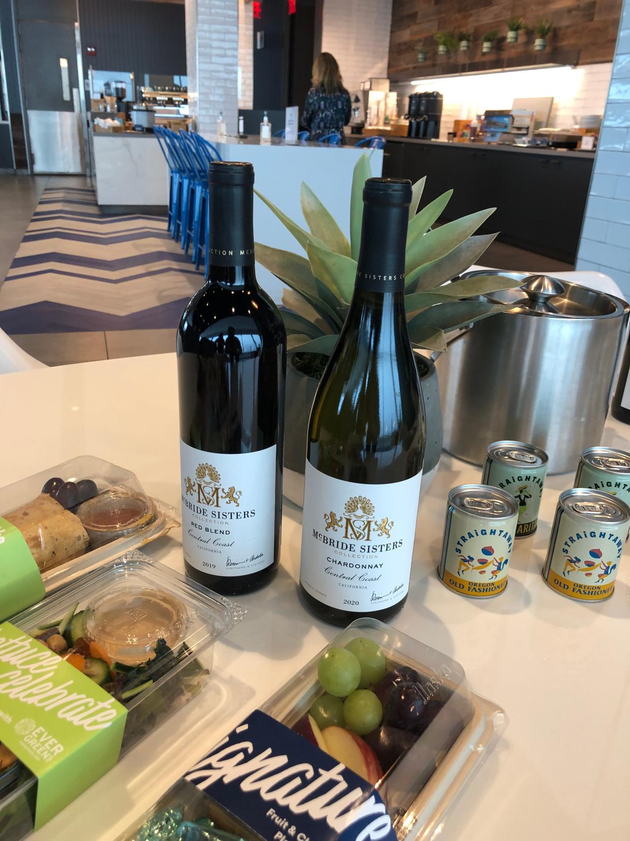 New wine and cocktail options from Alaska Airlines.