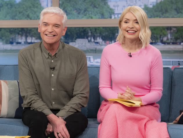 Phillip Schofield and Holly Willoughby in May 2023