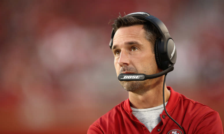 san francisco 49ers head coach kyle shanahan