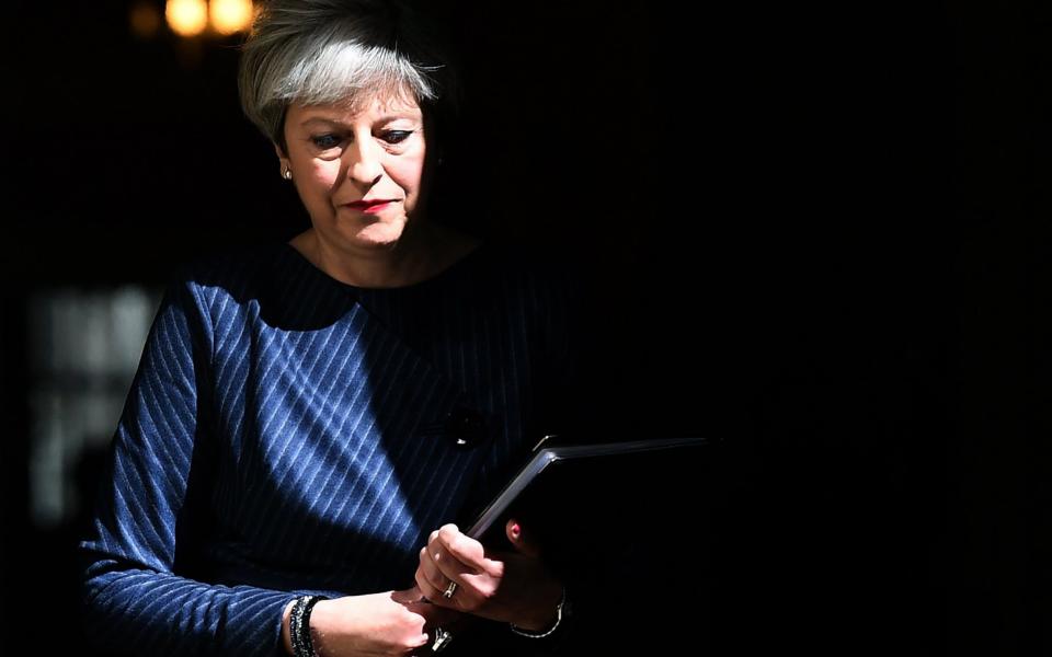 Prime minister Theresa May's Conservative party plans to include proposals to cap energy prices in its election manifesto - EPA