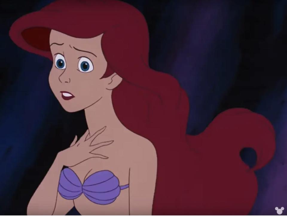 Ariel in The Little Mermaid, 1989