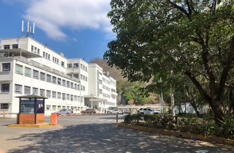 The National Institute of Hygiene is seen in Caracas