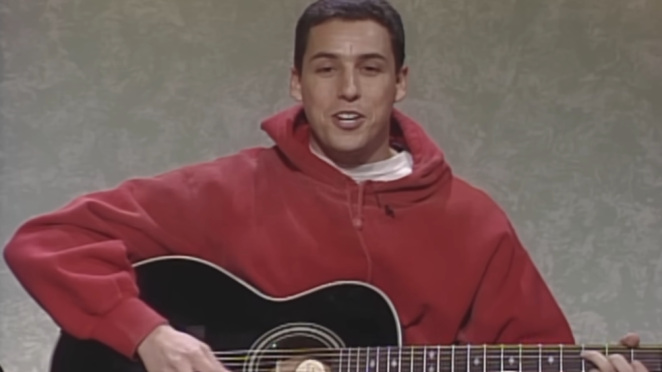 Adam Sandler on Saturday Night Live.