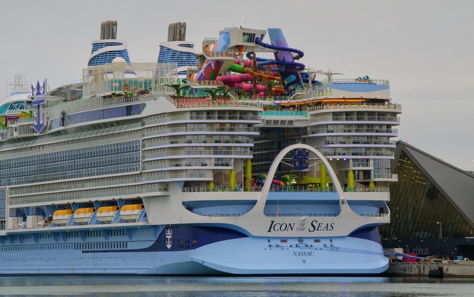 Icon of the Seas is now the world's largest cruise ship