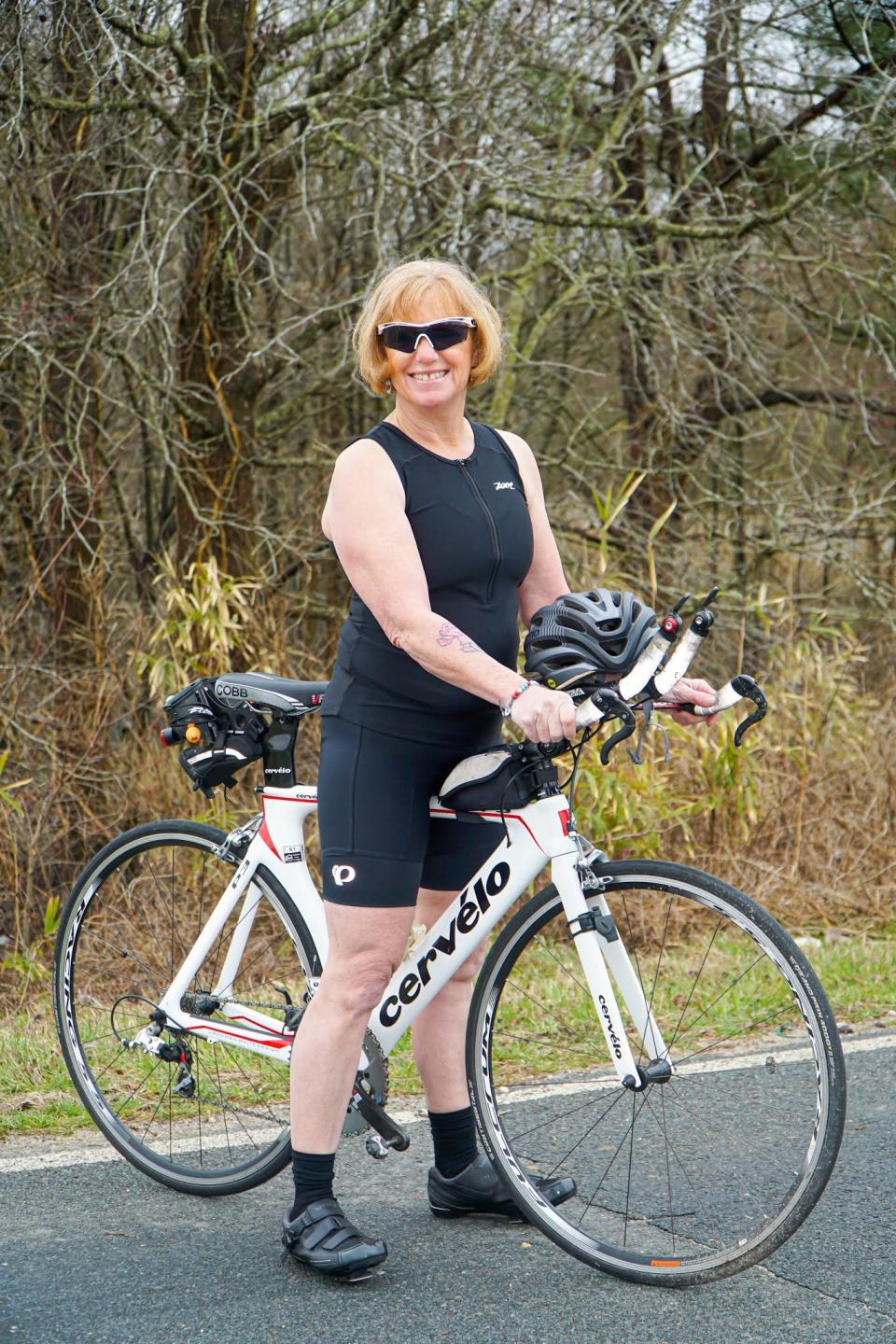 Georgia Popp, 59, has been a Cross Creek Cycling member since 2019.