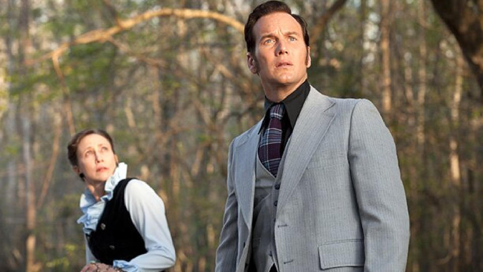 Vera Farmiga and Patrick Wilson in The Conjuring.