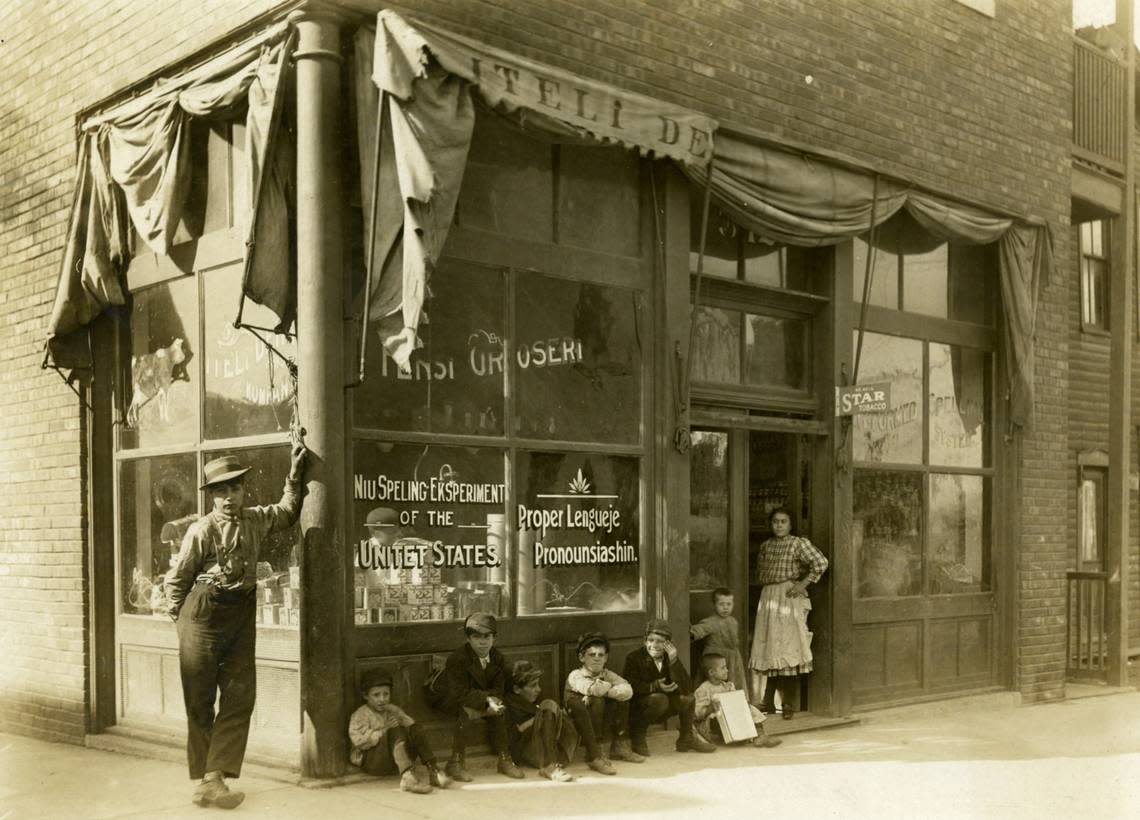 Aleshi family storefront