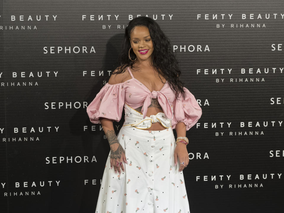 Rihanna auf dem roten Teppich. (Bild-Copyright: Oscar Gonzalez/WENN.com)