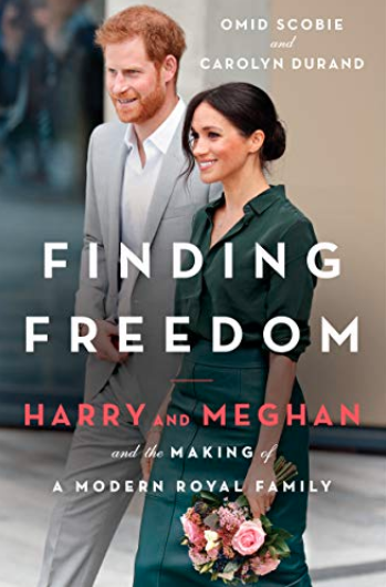 Princ eHarry and Meghan Markle Finding Freedom book cover