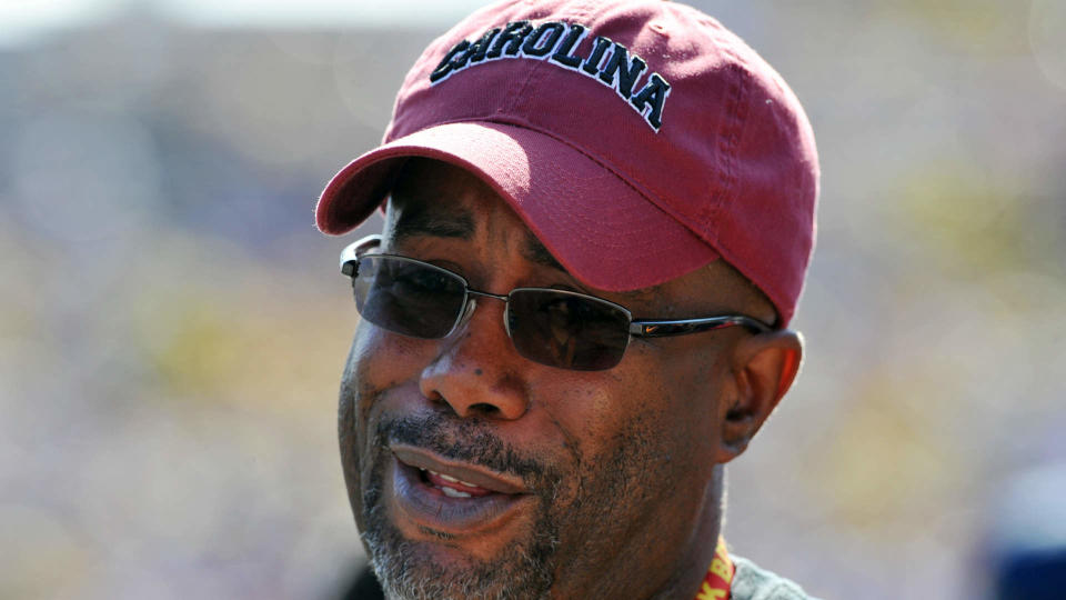 Darius Rucker is a big South Carolina fan (AP)