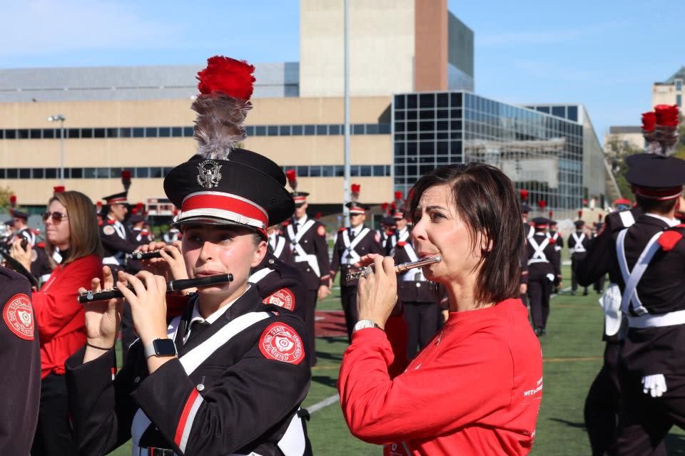 Photo credit: Courtesy of Ohio State Marching Band