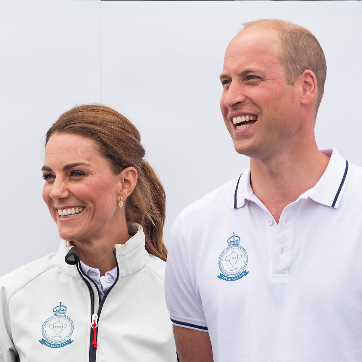 Kate Middleton Prince William watch sail boat race