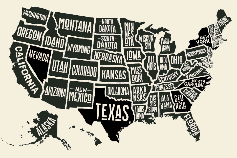Experts have revealed the “kinkiest” states in the U.S. — did yours make the cut? NY Post illustration