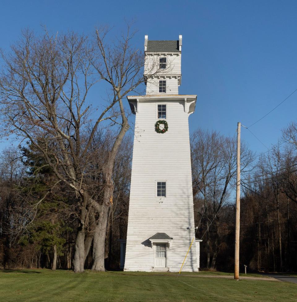 Stucile Water Tower in Ocean Township on December 10, 2022. 