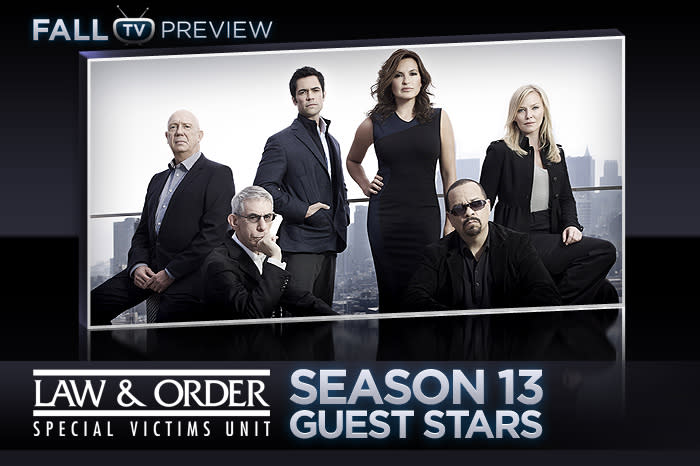 'Law & Order: SVU' Season 13 Guest Stars