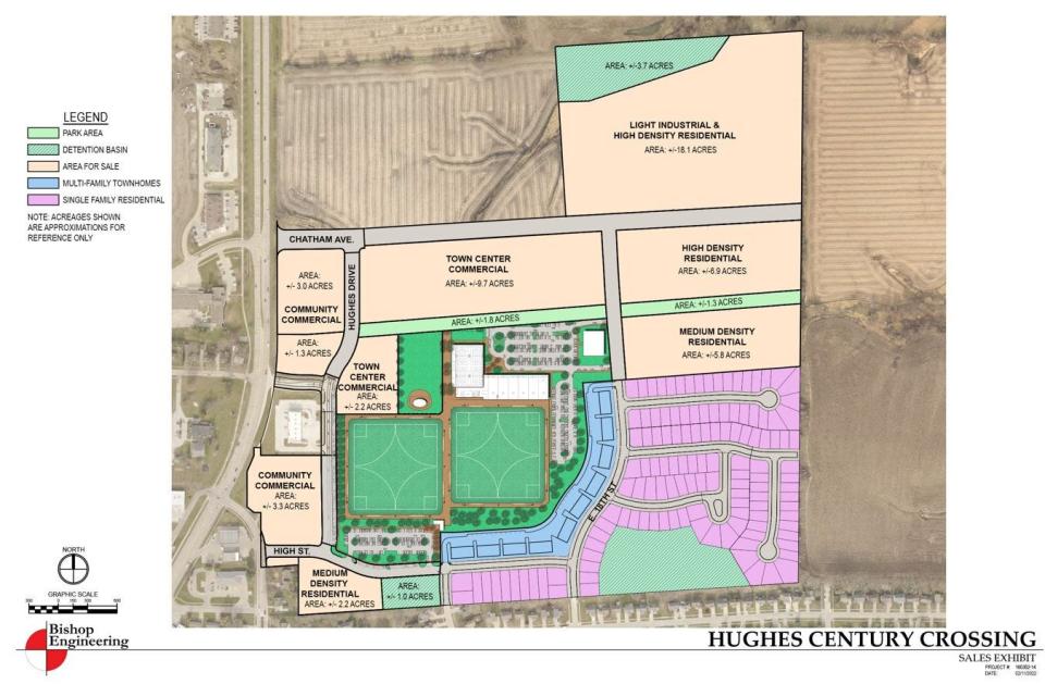 Norwalk held a groundbreaking ceremony on May 12, 2022, for the 70-acre Norwalk Central development. The project will include a blend of private and public developments, including retail, dining, sports, recreation, fitness, trails, parkland and an amphitheater.