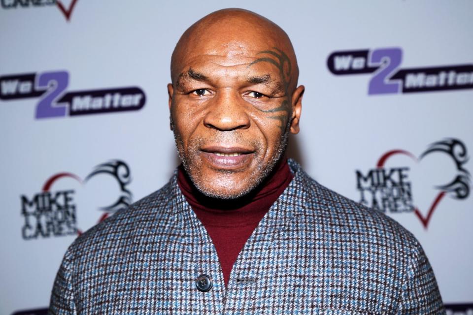 NEWPORT BEACH, CALIFORNIA - DECEMBER 05: Mike Tyson attends the Mike Tyson Cares &amp; We 2 Matter Fundraiser on December 05, 2021 in Newport Beach, California. (Photo by Phillip Faraone/Getty Images)